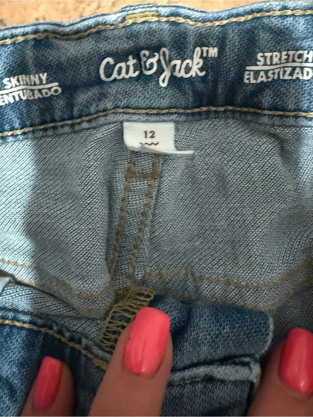 Cat & Jack Light Blue Relaxed Straight kids Jeans
